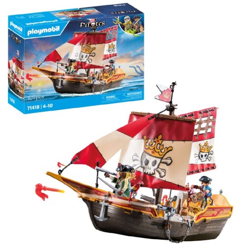 Barco Corsario de Pirate Queen Playmobil