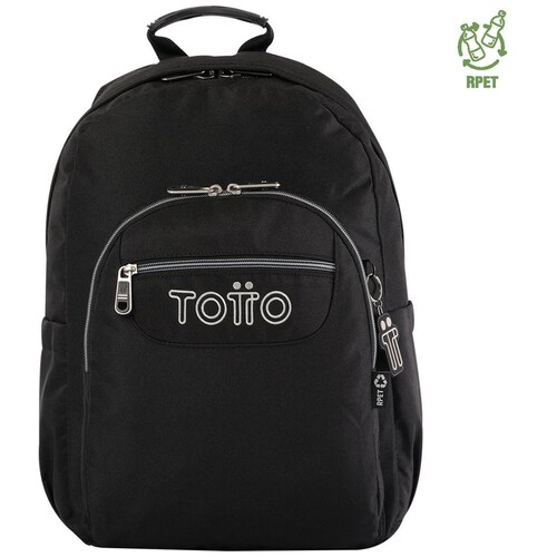 Mochila Acuarela Ecole Negro Totto
