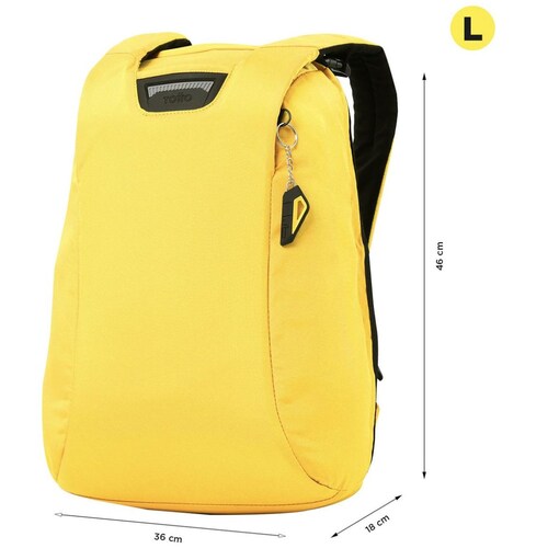 Mochila Búnker Pack 4.0 Amarillo Totto
