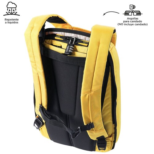 Mochila Búnker Pack 4.0 Amarillo Totto