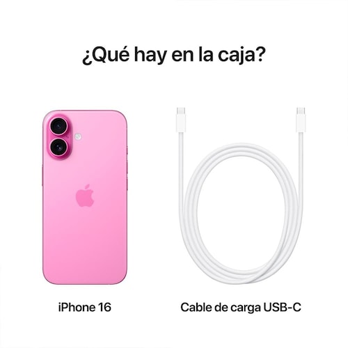 Iphone 16 128Gb Color Rosa R9 (Telcel)