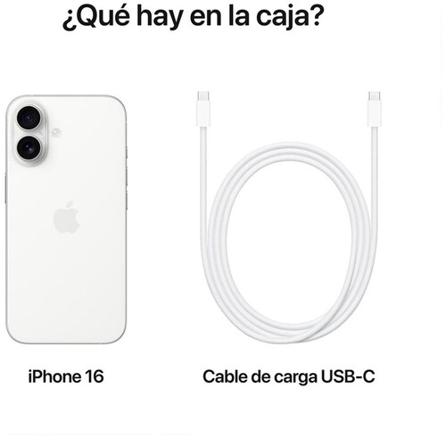 Iphone 16 128Gb Color Blanco R9 (Telcel)