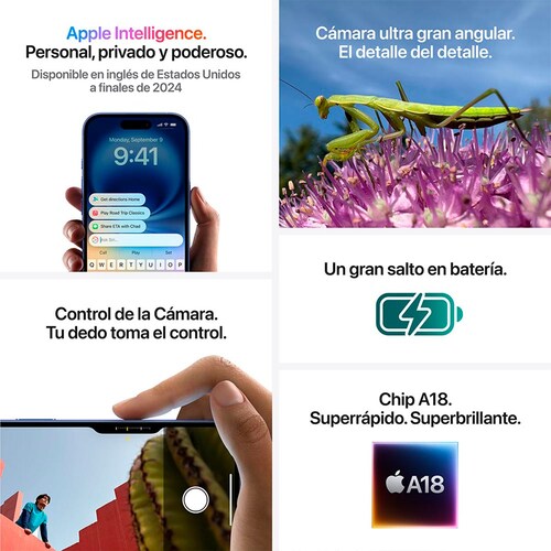 Iphone 16 Plus 128Gb Color Azul R9 (Telcel)