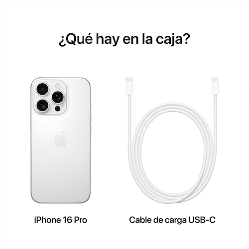 Iphone 16 Pro Max 256Gb Color Blanco R9 (Telcel)