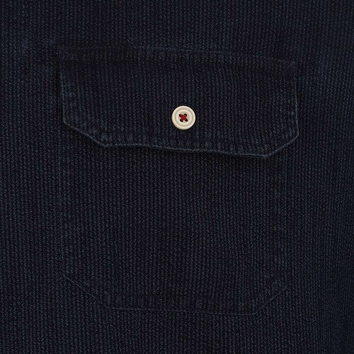 Camisa de Cuello Recto para Hombre Carlo Corinto