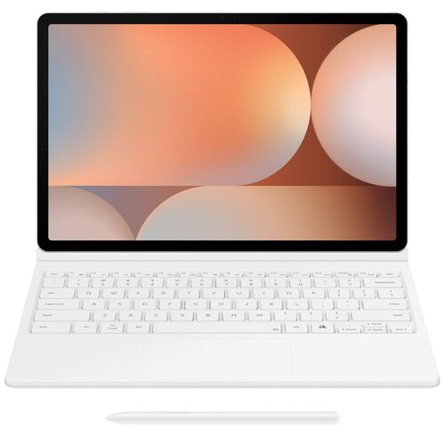 Funda Samsung Galaxy S10 Book Cover Keyboard Blanco