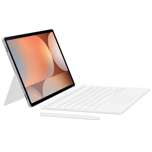 Funda Samsung Galaxy S10 Book Cover Keyboard Blanco