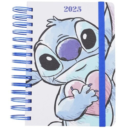 Agenda Papel Texturado Día por Página Stitch Mooving