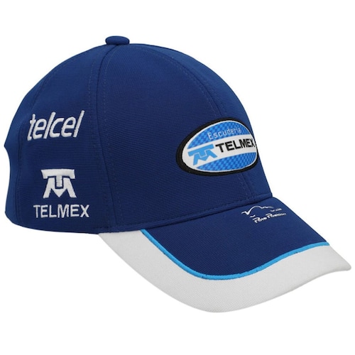 Gorra Azul Escudería Telmex Unisex Pole Position