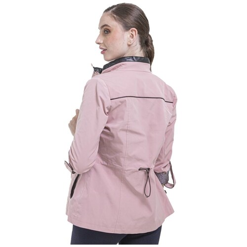 Gabardina Cuello Combinado para Mujer Petite Shyla