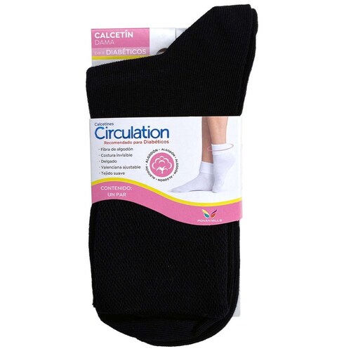 Calcetín Circulation para Diabético para Mujer