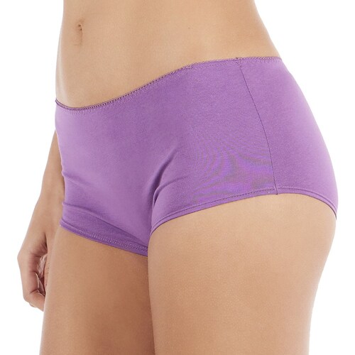 3P Bóxer Algodón Stretch para Mujer Tops & Bottoms