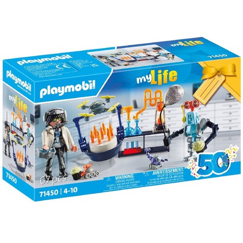 Set de Regalo Investigador con Robots Playmobil