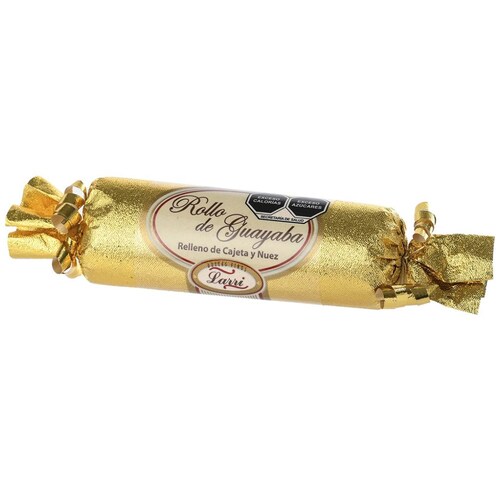 Rollo de Guayaba Relleno de Cajeta Y Nuez Multicolor