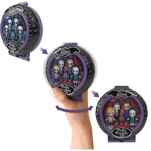 Polly Pocket Set Addams Family Collector Compact