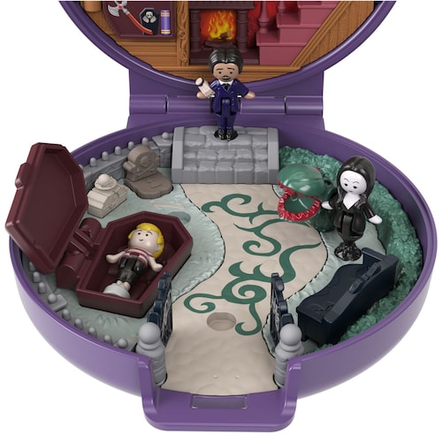 Polly Pocket Set Addams Family Collector Compact