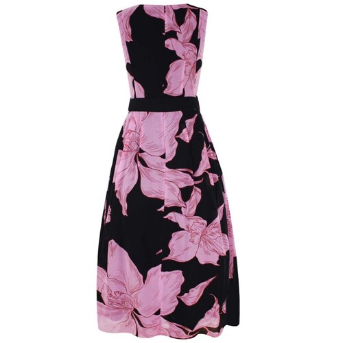 Vestido Estampado Floral Pomposo para Mujer Basel
