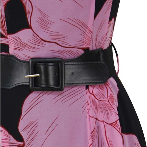 Vestido Estampado Floral Pomposo para Mujer Basel