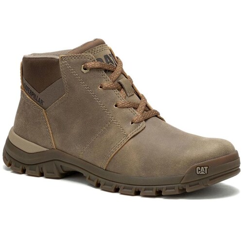 Tenis Bota en Piel Diseño Liso para Hombre Caterpillar