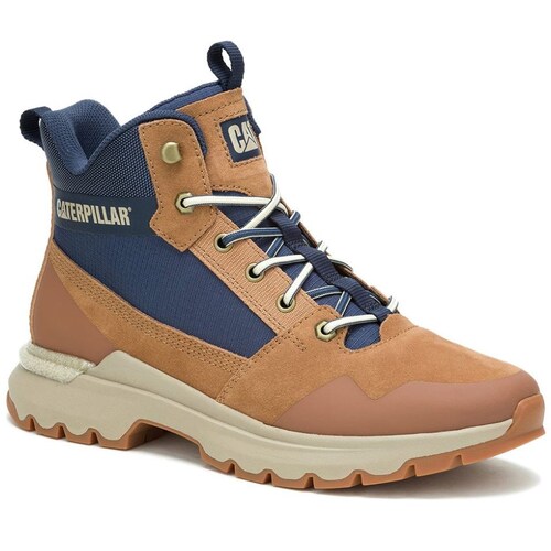Tenis Bota en Piel con Agujetas para Hombre Caterpillar