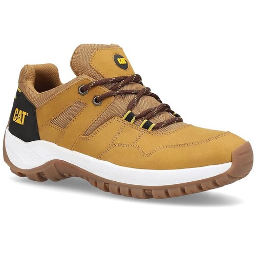 Tenis en Piel Diseño Liso para Hombre Caterpillar