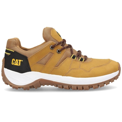Tenis en Piel Diseño Liso para Hombre Caterpillar
