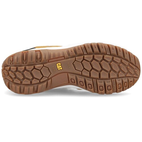 Tenis en Piel Diseño Liso para Hombre Caterpillar