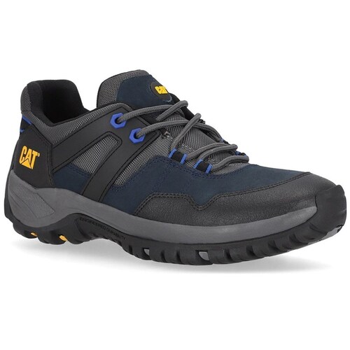Tenis en Piel Diseño Liso para Hombre Caterpillar