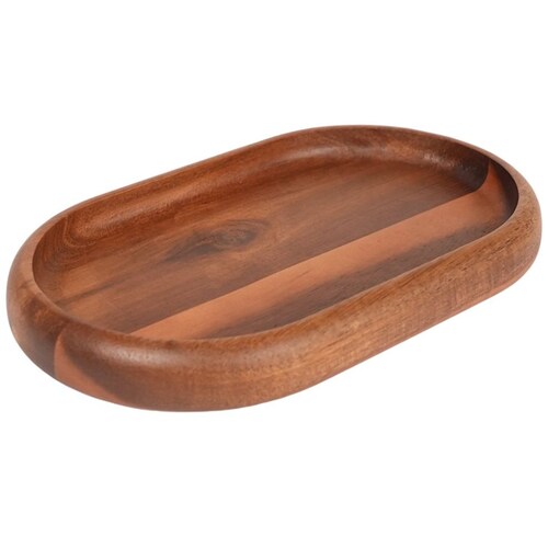 Home Nature Juego de Baño Nara de Madera 2 Dispensadores y Bandeja