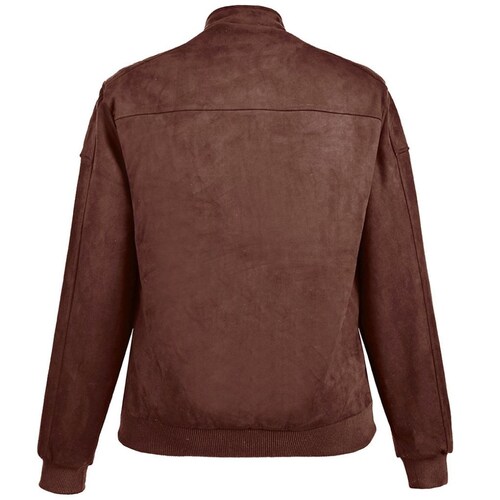 Chamarra Bomber Gamuza para Hombre Plus Giovanni Gali