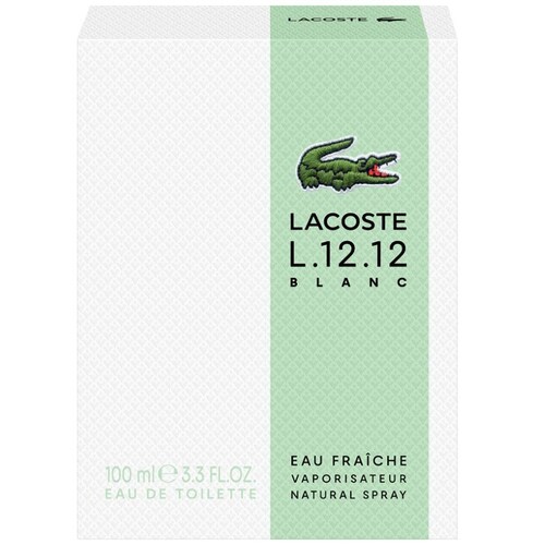 Eau de Toilette Kenmore Blanc Eau Fraiche 100 Ml Lacoste para Hombre