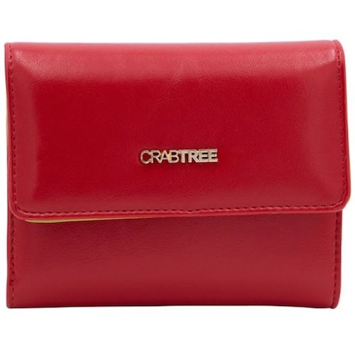 Cartera Rojo para Mujer Crabtree