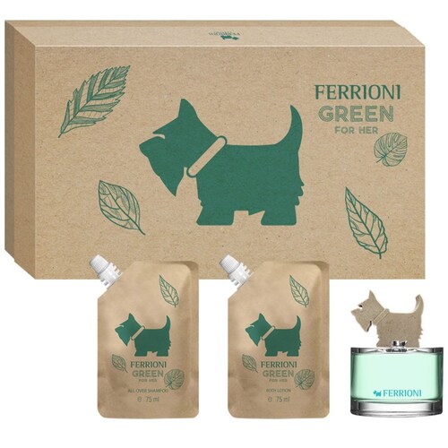 Set Green Ferrioni For Her 100 Ml para Mujer