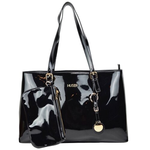 Bolsa Tote Negro para Mujer Huser