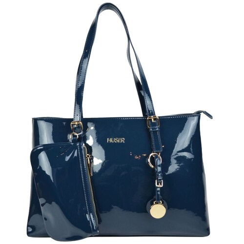 Bolsa Tote Azul para Mujer Huser