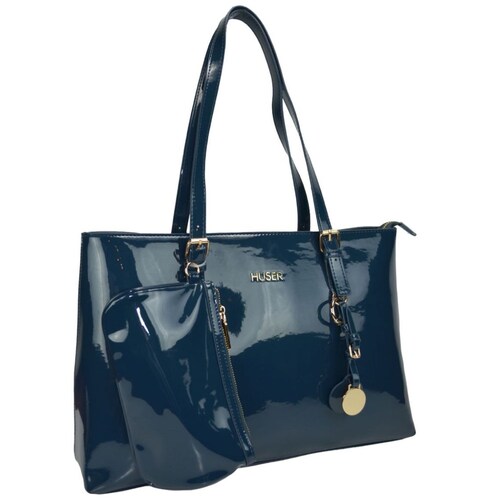 Bolsa Tote Azul para Mujer Huser