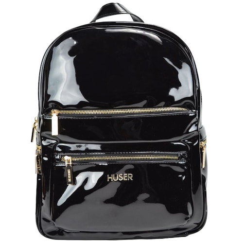 Bolsa Backpack Negro para Mujer Huser