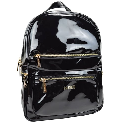 Bolsa Backpack Negro para Mujer Huser