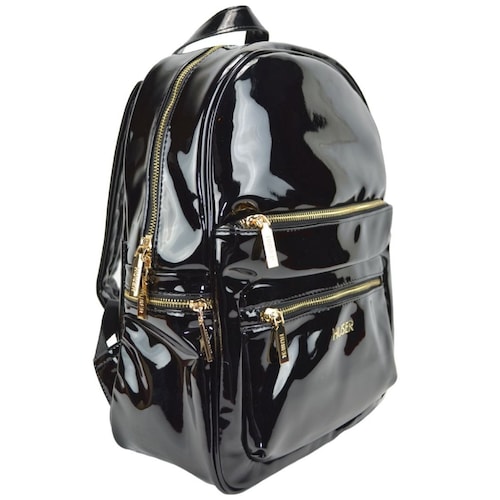 Bolsa Backpack Negro para Mujer Huser
