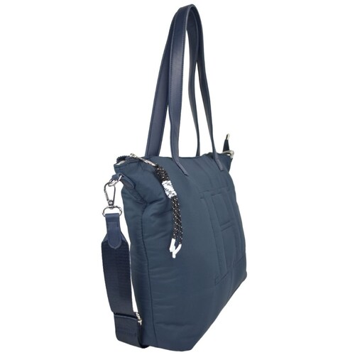 Bolso Tote Huser Azul para Mujer