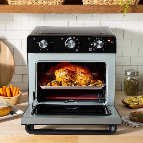 Horno con Freidora Negro Oster