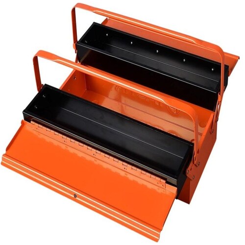 Caja de Herramientas de Metal 3 Cajones Tactix
