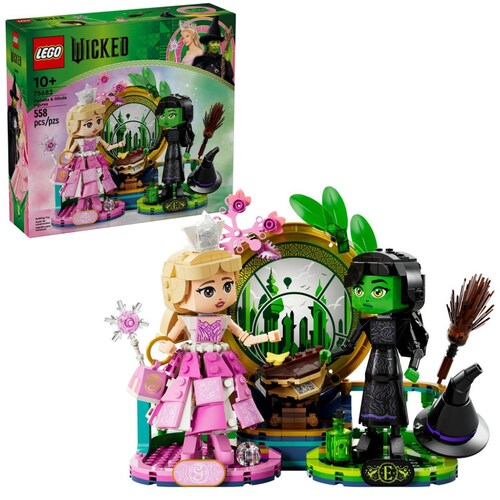 Wicked Figuras de Elphaba y Glinda 75682 Lego
