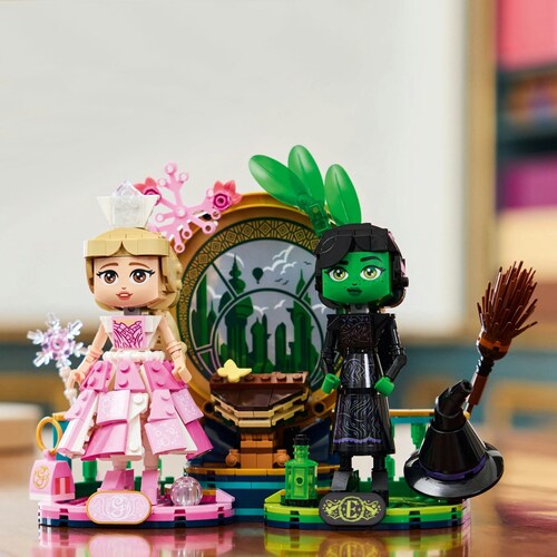 Wicked Figuras de Elphaba y Glinda 75682 Lego