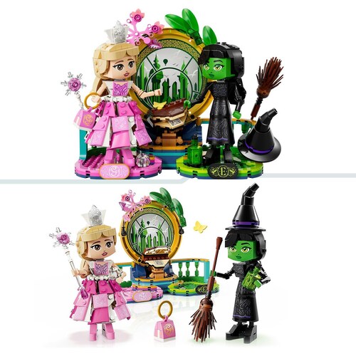 Wicked Figuras de Elphaba y Glinda 75682 Lego
