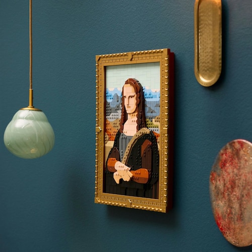 Art Mona Lisa Lisa Lego