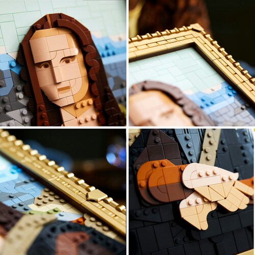 Art Mona Lisa Lisa Lego