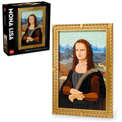 Art Mona Lisa Lisa Lego