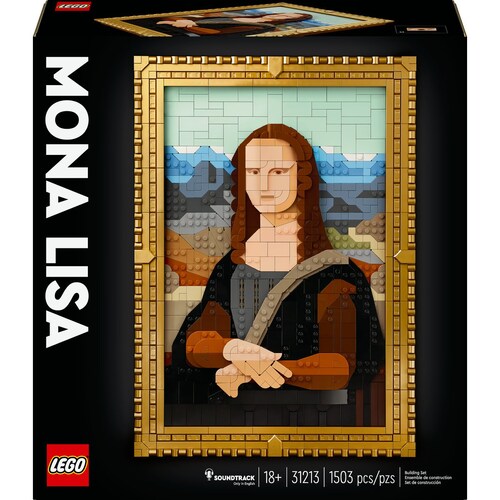 Art Mona Lisa Lisa Lego
