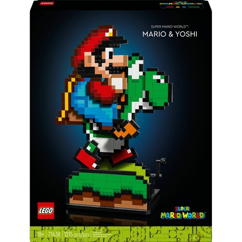 Súper Mario World Mario y Yoshi Lego